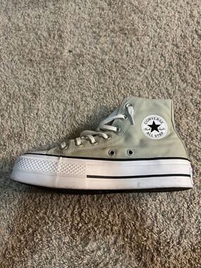 Converse Platform High Top Sneaker - Light Green